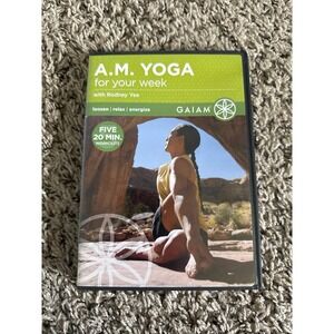 Gaiam AM Yoga for your week wit Rodney Yee DVD